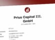 Prius Capital III – Anleihe mit attraktiver Verzinsung